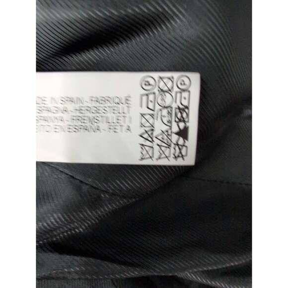 Zara Basic Blazer Womens Extra Small Black Velvet Jacket - Picture 8 of 9